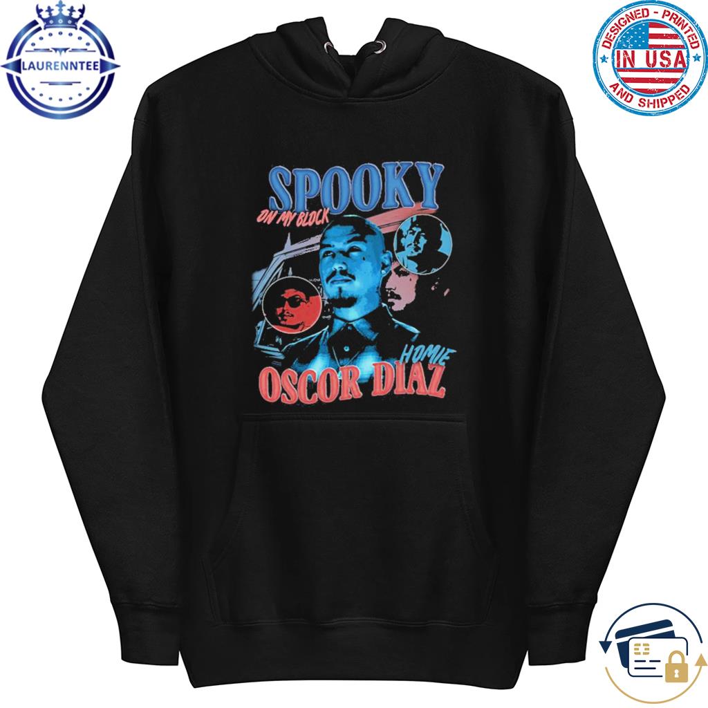 Spooky Diaz linocut Hoodies Long