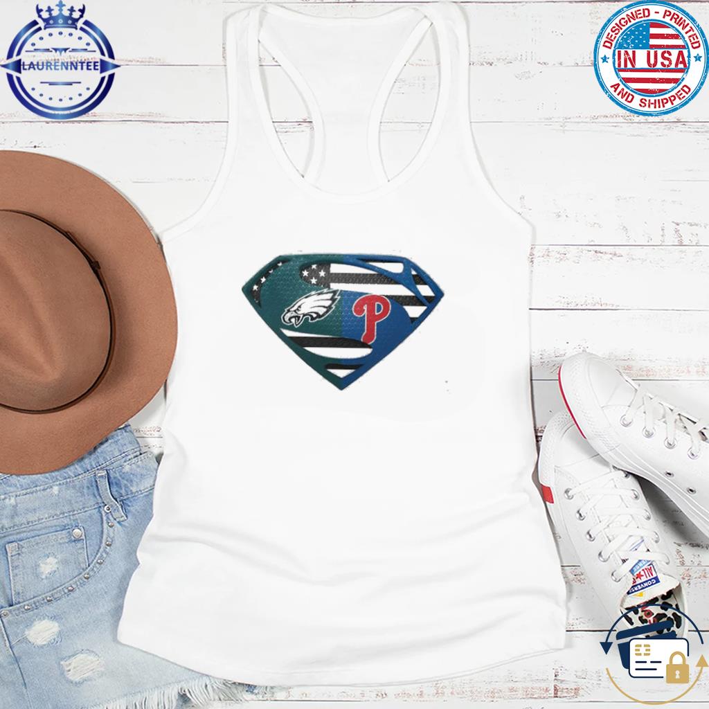 Superman Philadelphia Eagles American flag shirt, hoodie, sweater, long  sleeve and tank top