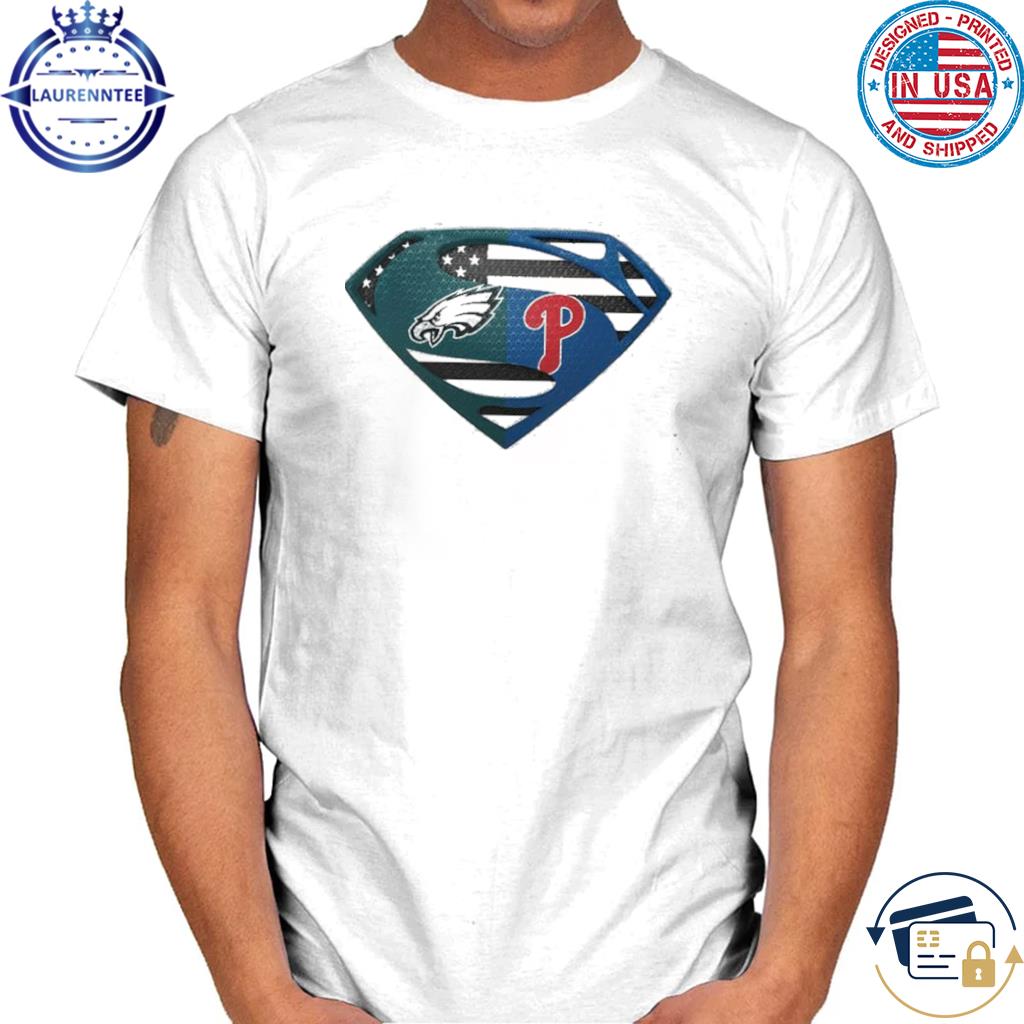 Short sleeve EAGLES superman t-shirt