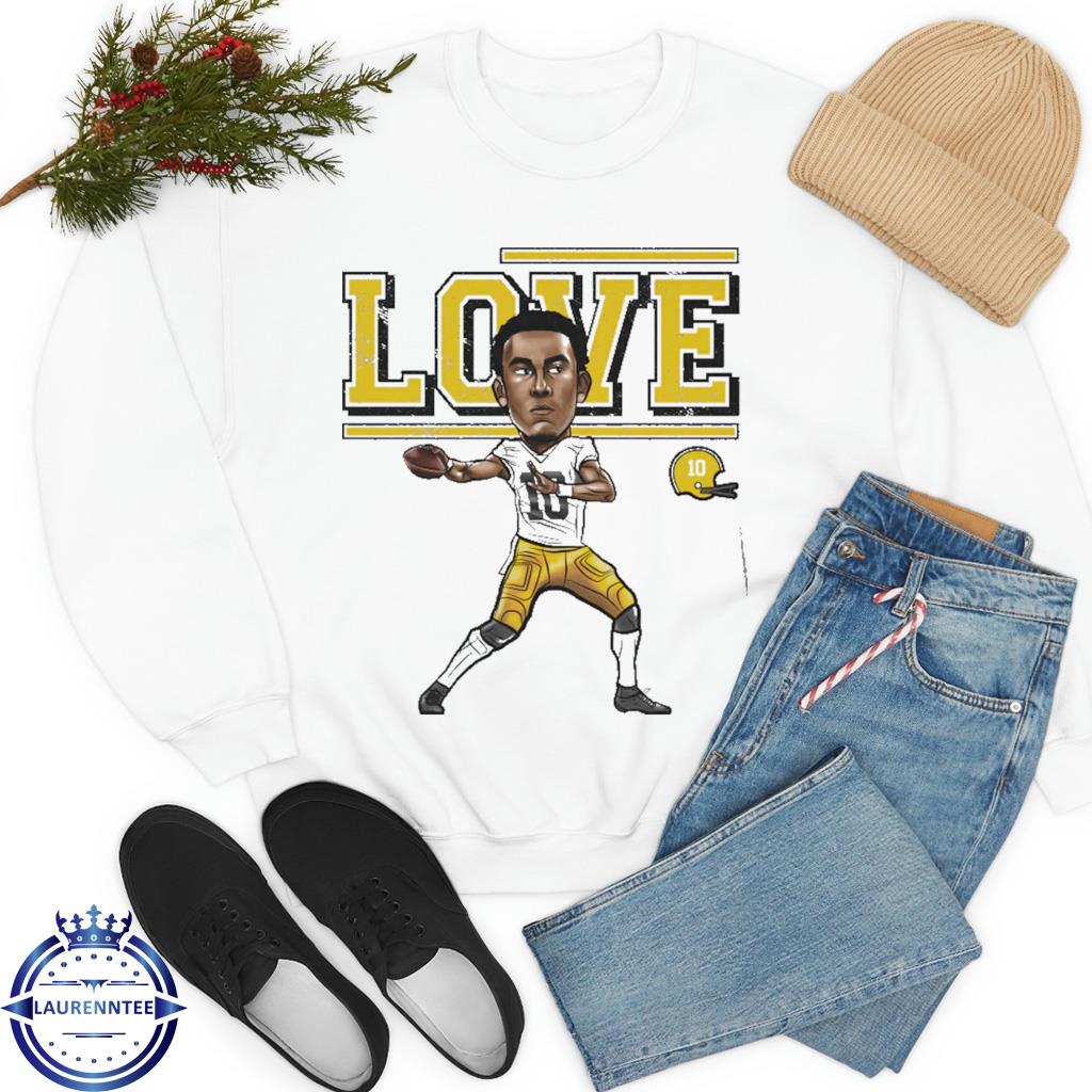 Nice jordan Love Love Connection Green Bay Packers shirt, hoodie