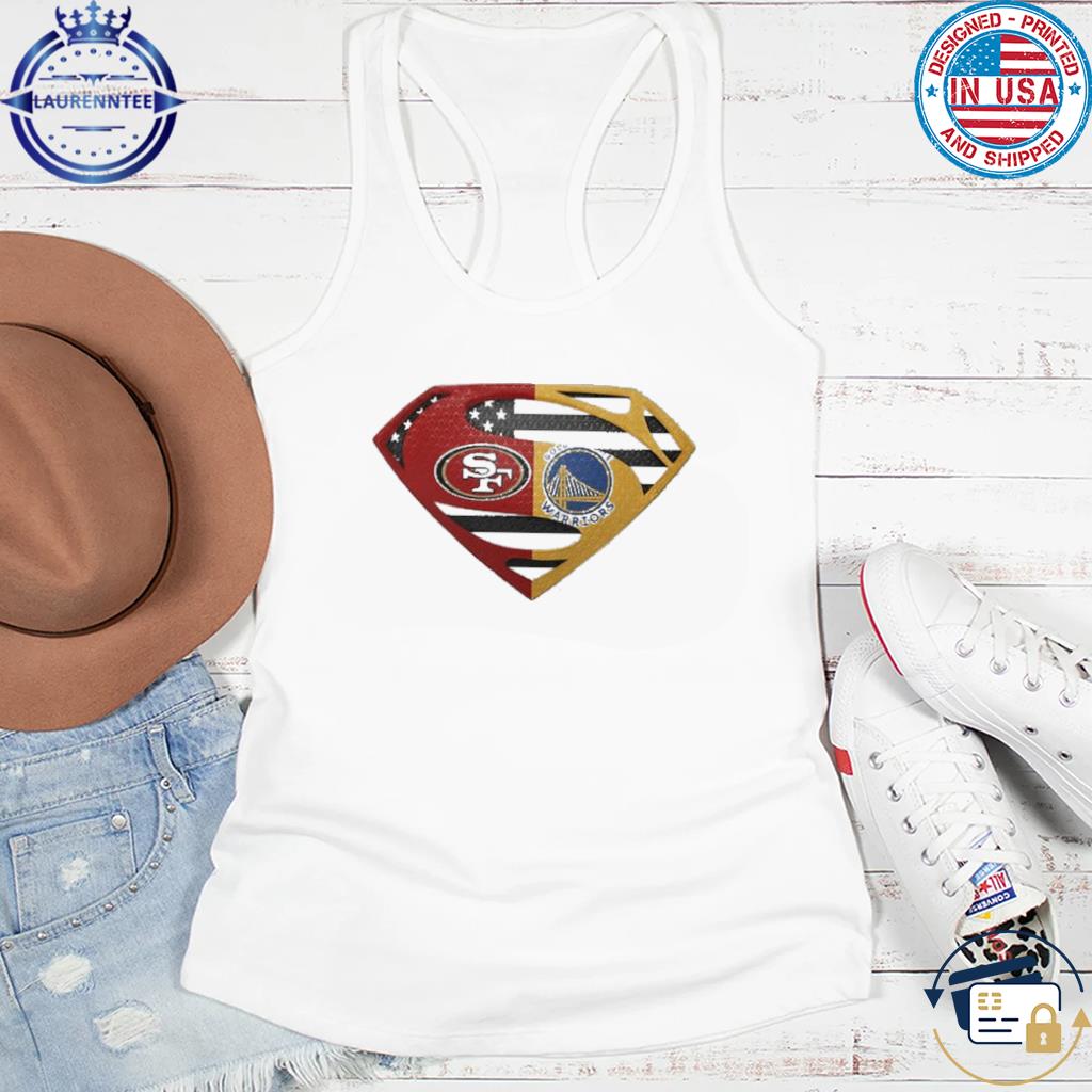 San Francisco 49ers And San Francisco Giants Superman T-Shirt