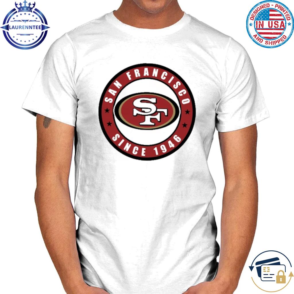 San francisco 49ers new era cream 2023 nfl draft since 1946 shirt
