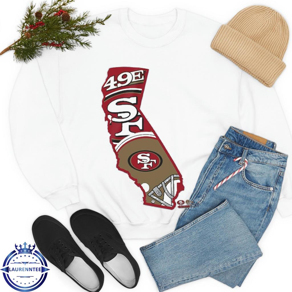 Official san francisco 49ers new era gameday state shirt, hoodie, sweater,  long sleeve and tank top