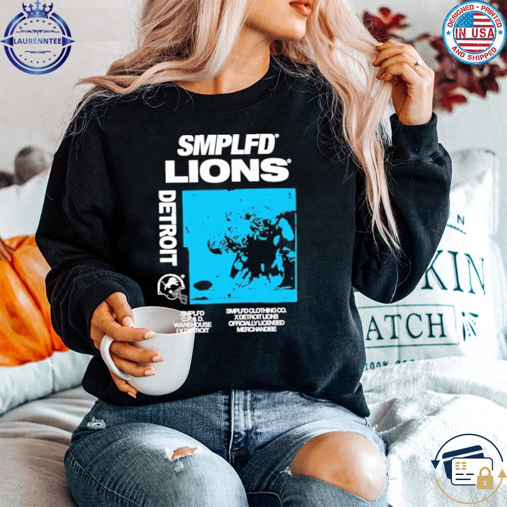 Detroit lions smplfd 2023 T-shirt, hoodie, sweater, long sleeve