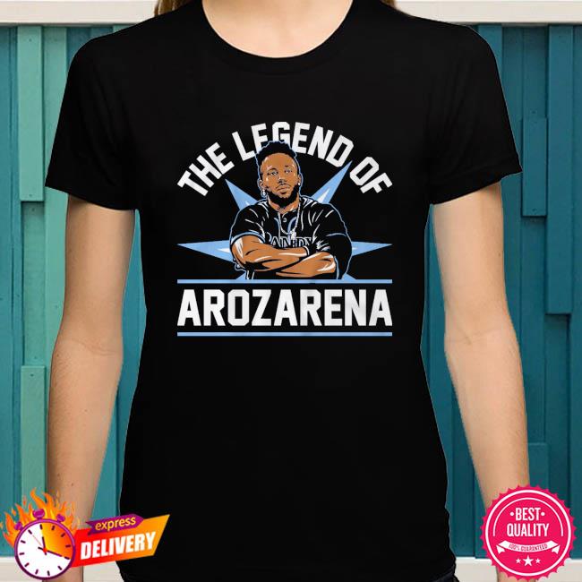 The legend of randy arozarena shirt, hoodie, sweater, long sleeve and tank  top