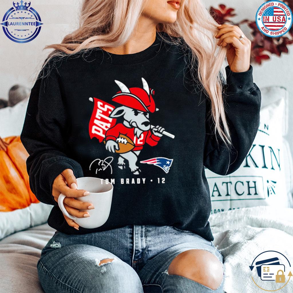 tom brady half and half sweatshirt