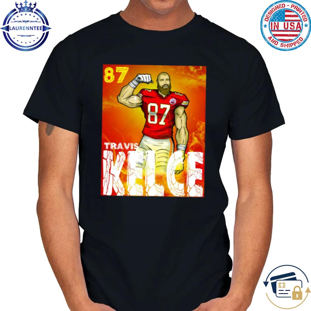 Travis kelce Kansas city sports Chiefs football graphic fan shirt