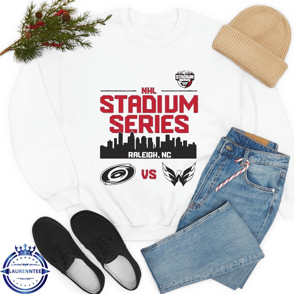 Carolina Hurricanes vs. Washington Capitals Youth 2023 NHL Stadium Series  Tri-Blend T-Shirt - Heather Gray