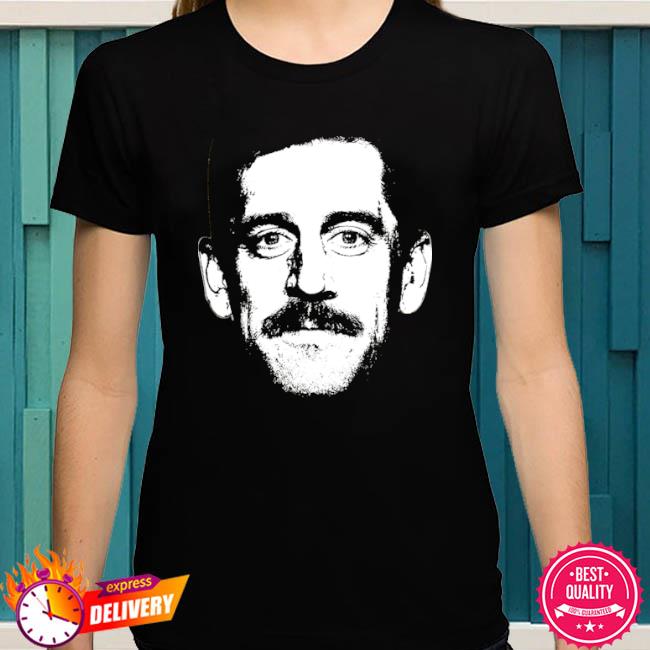 aaron rodgers face t shirt