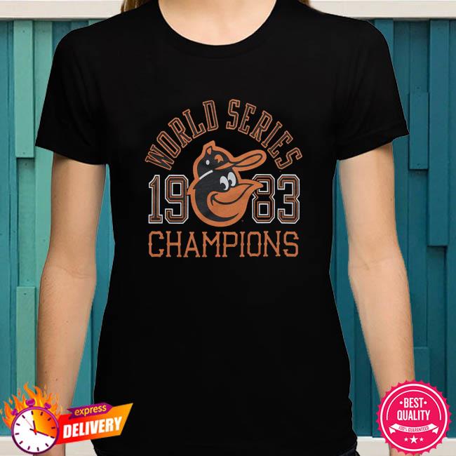 Baltimore orioles 1983 world series champions T-shirt, hoodie, sweater,  long sleeve and tank top