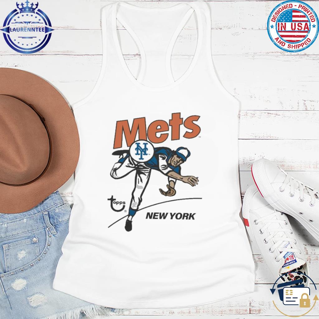 Baseball X Mlb X Topps New York Mets Shirt