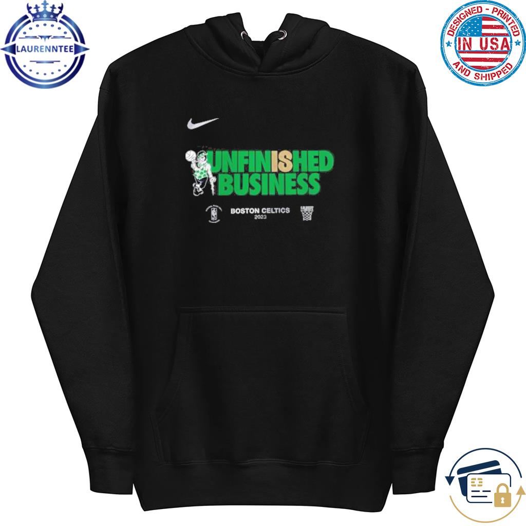 Men's Nike Black Boston Celtics 2023 NBA Playoffs Mantra T-Shirt