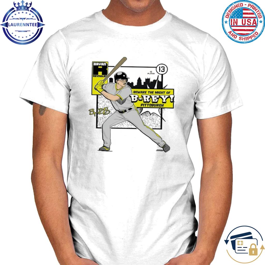 Bryan Reynolds Comic Book Tee, Pittsburgh MLBPA