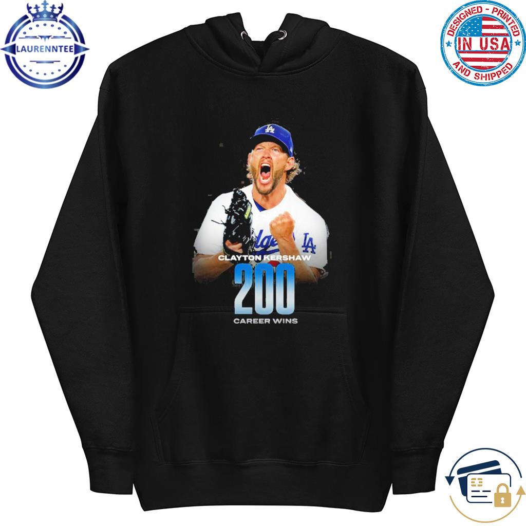 Clayton kershaw 200 shirt, hoodie, sweater, long sleeve and tank top