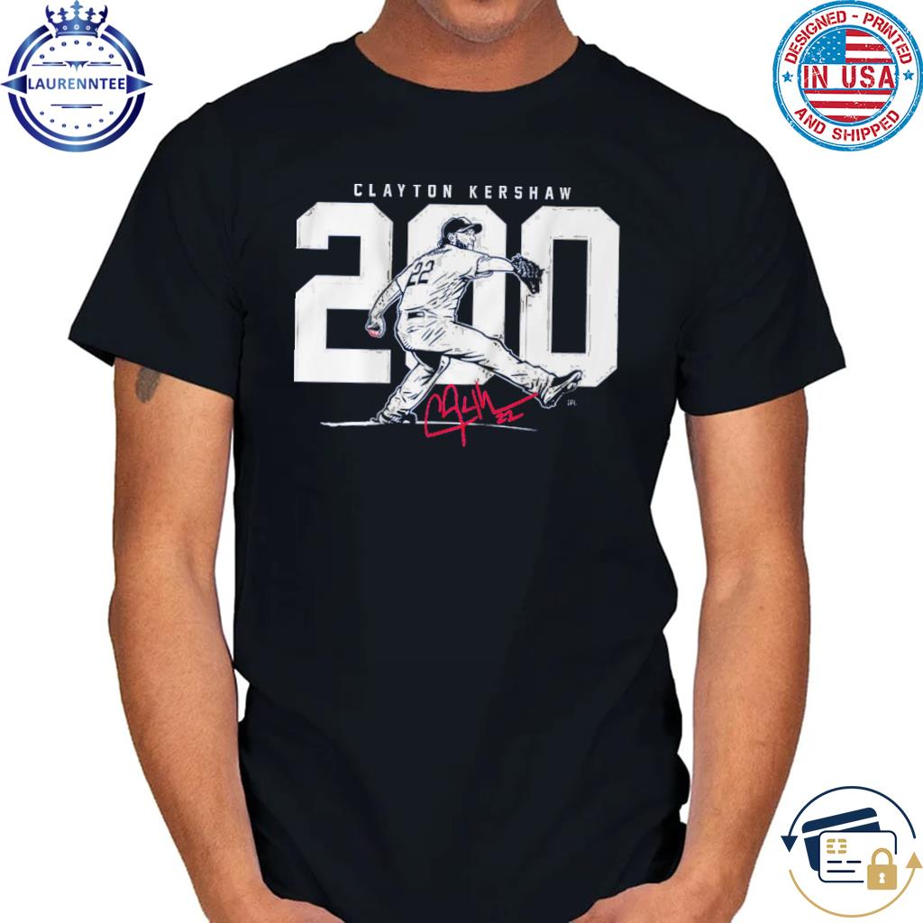 Clayton kershaw 200 shirt, hoodie, sweater, long sleeve and tank top