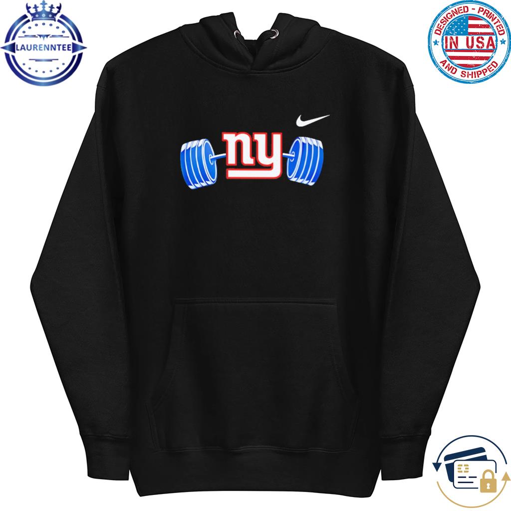 New york giants ny barbell T-shirt, hoodie, sweater, long sleeve