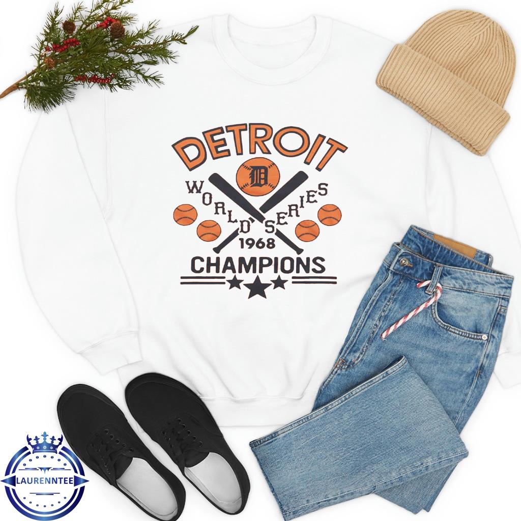 Detroit Tigers - 1968 World Series Champions (White) Women's T-Shirt