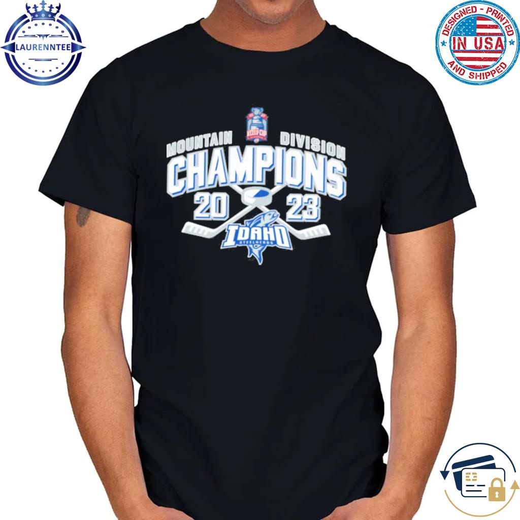 MEN'S WESTERN DIVISION CHAMPIONS TEE, ROYAL - Idaho Central Arena