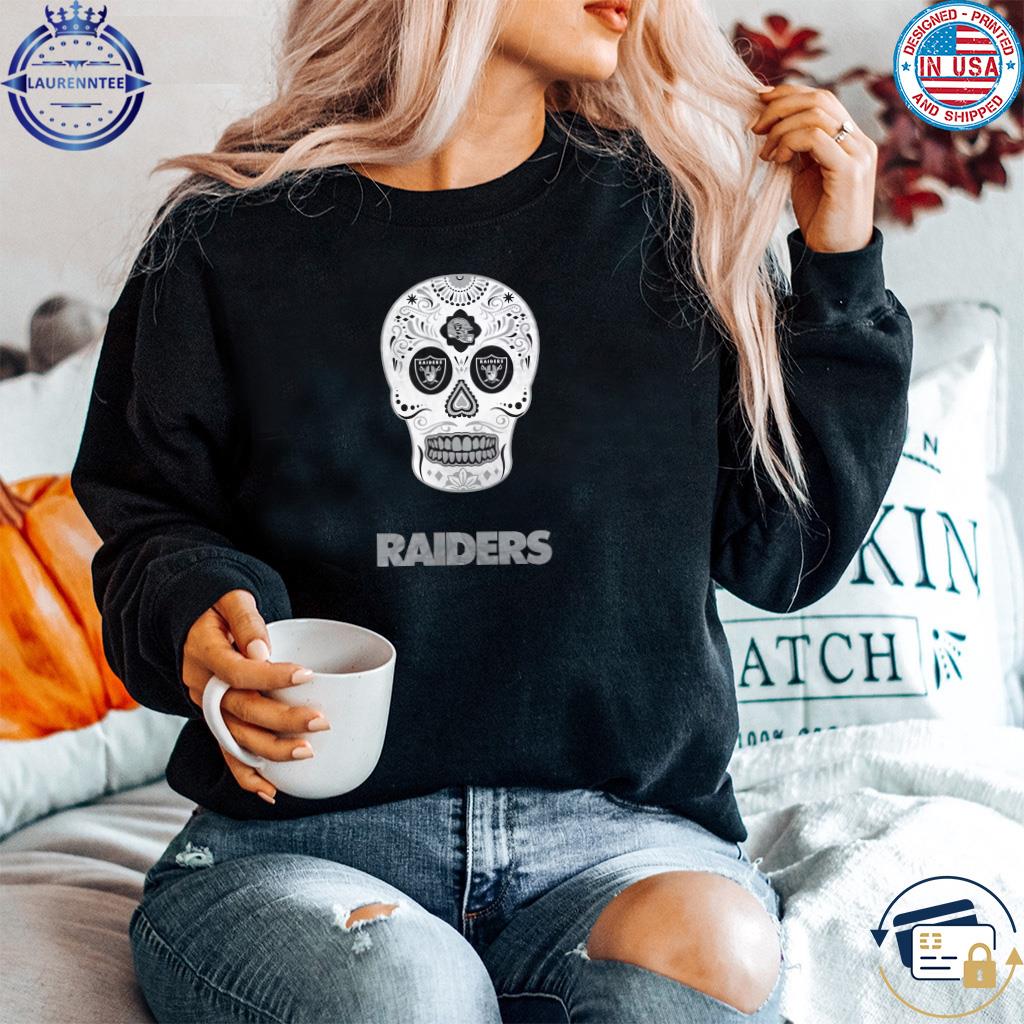 raiders skull shirt