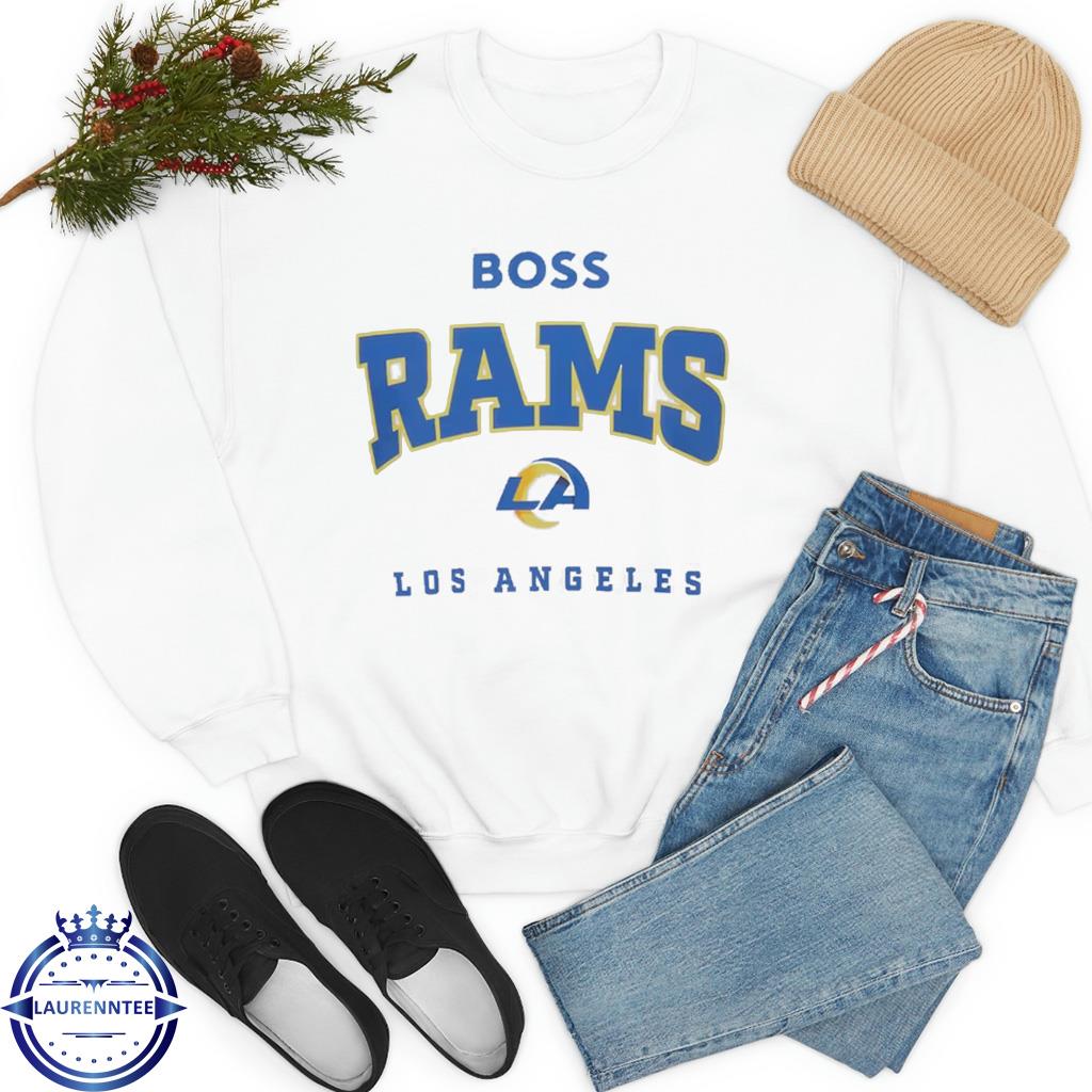 Los angeles rams boss x NFL huddle shirt, hoodie, sweater, long