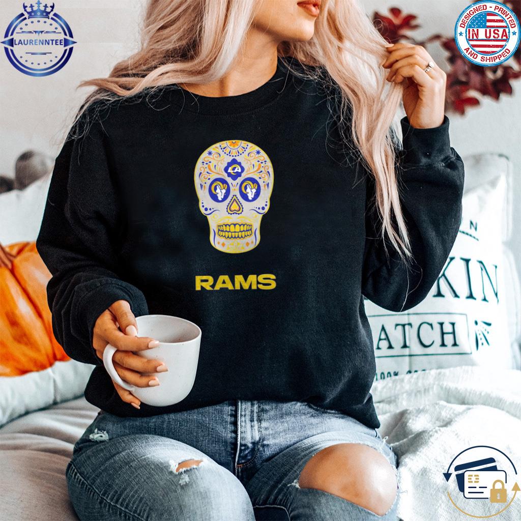 Los Angeles Rams Sugar Skull Fleece Blanket Shirt, hoodie, sweater, long  sleeve and tank top