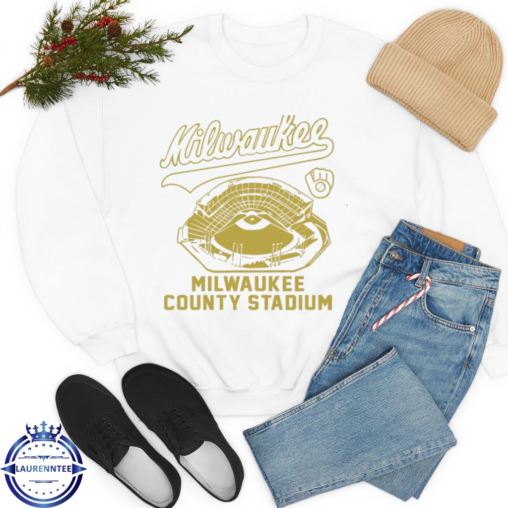 Men's brewers milwaukee county stadium shirt, hoodie, sweater