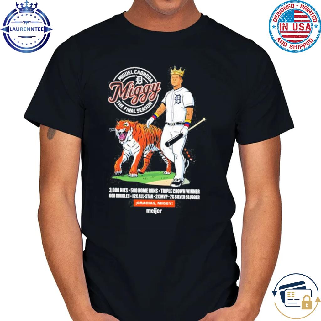 Official gracias miggy the final season homepage detroit tigers shirt,  hoodie, sweater, long sleeve and tank top
