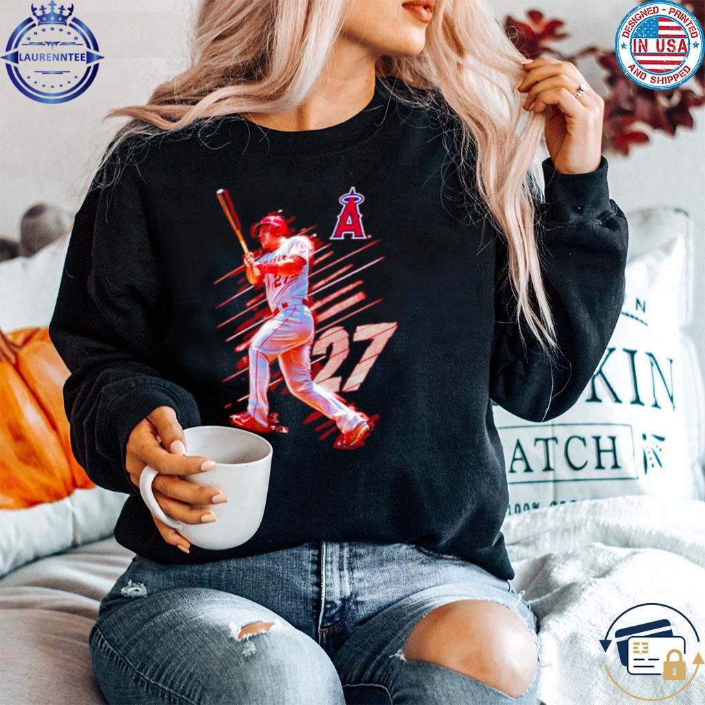 Mike Trout Los Angeles Angels Fade Away shirt, hoodie, sweater, long sleeve  and tank top