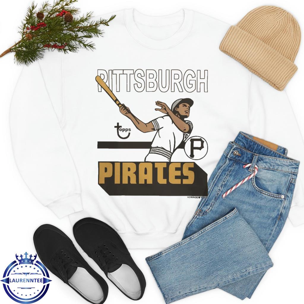 Mlb x topps Pittsburgh pirates shirt, hoodie, sweater, long sleeve