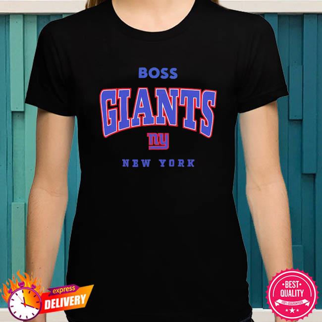 New York Giants BOSS X NFL Huddle T-Shirt - Black