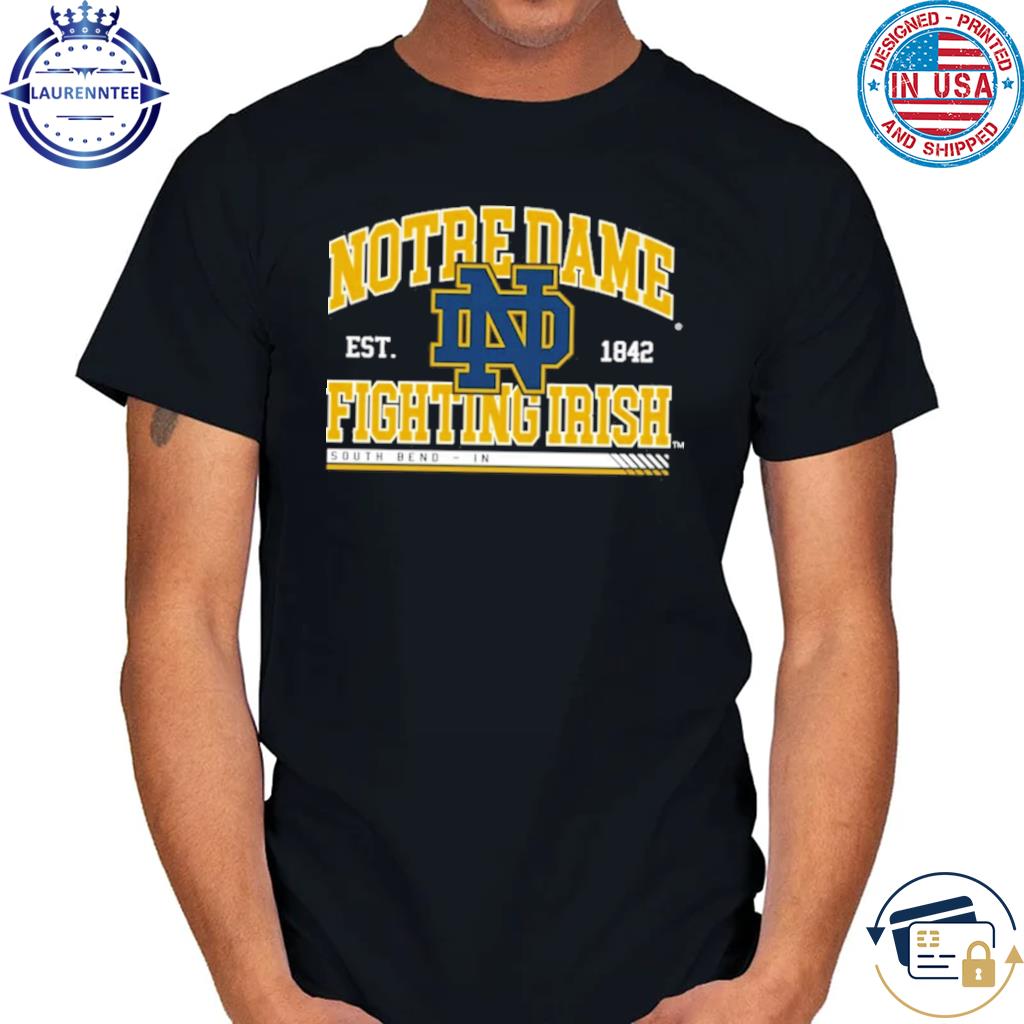 Notre dame fighting irish modern stack est 1842 shirt, hoodie, sweater,  long sleeve and tank top