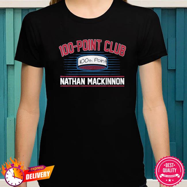 Nathan Mackinnon 100 Point Club T-shirt