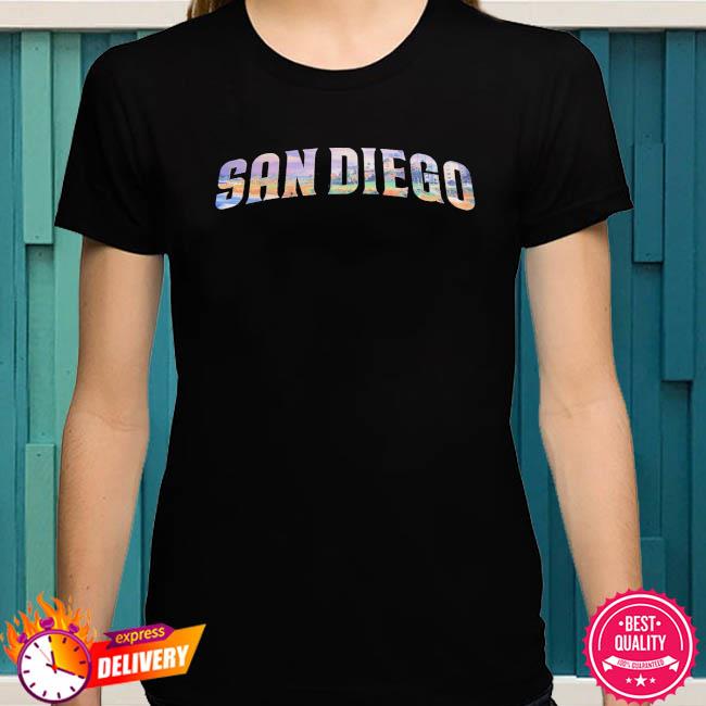 San Diego Padres Pro Standard Women's Cityscape Boxy T-Shirt