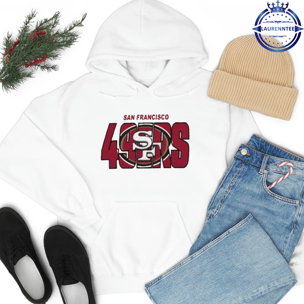 Logo men's 2023 NFL draft san francisco 49ers new era cream big and tall  shirt, hoodie, sweater, long sleeve and tank top