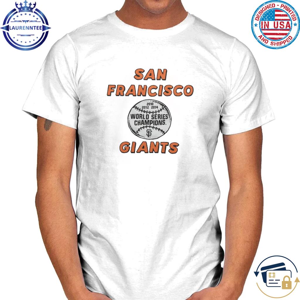 giants 2010 world series shirt
