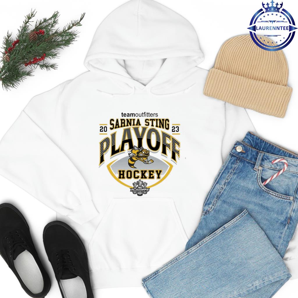 Sarnia sting 2023 ohl playoffs hockey shirt, hoodie, sweater, long