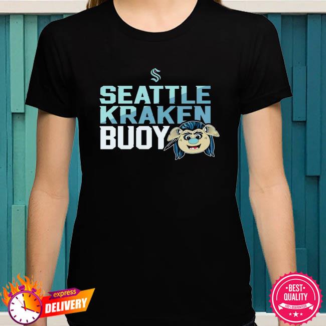 Official Seattle Kraken Mascot Head T-Shirt, hoodie, sweater, long