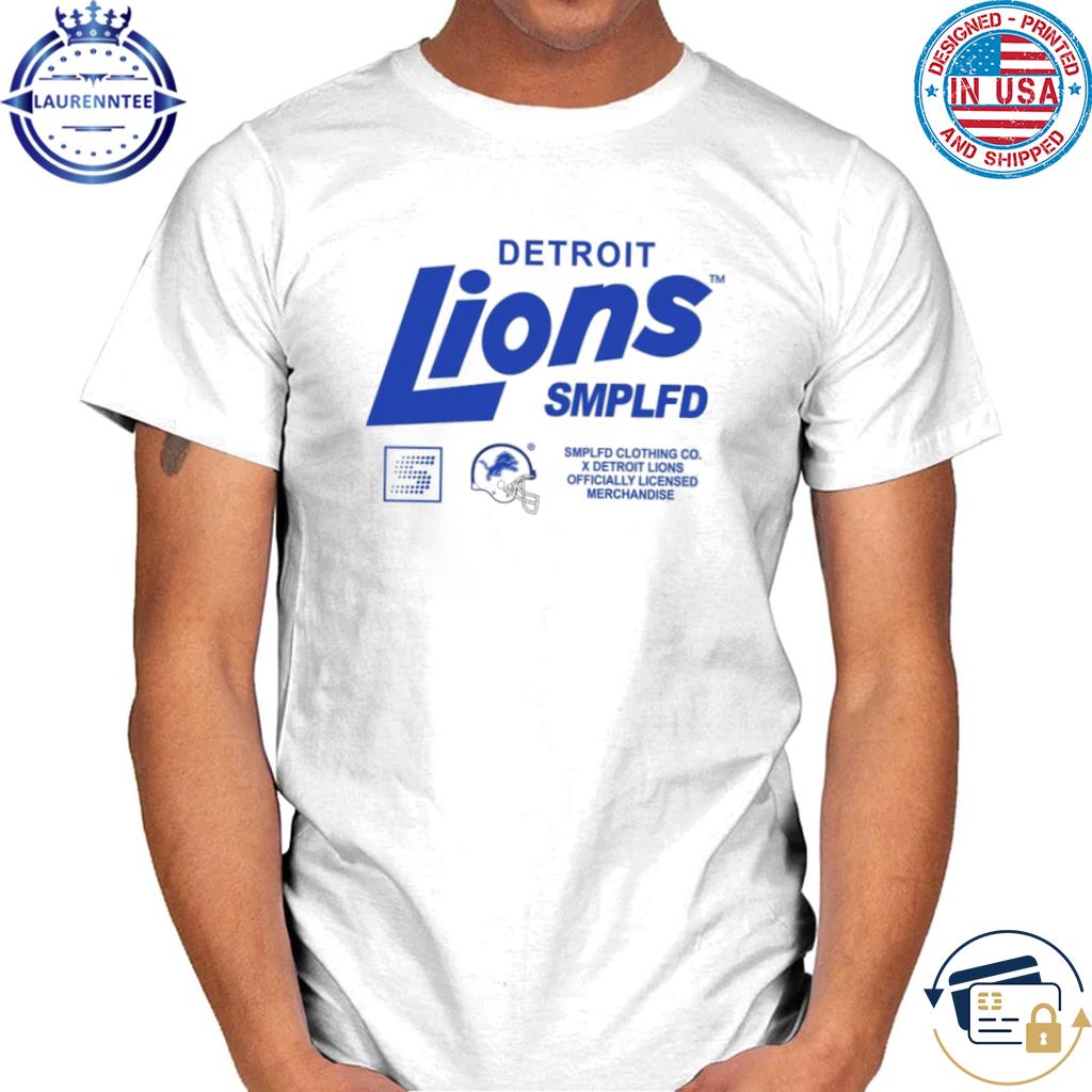 Official detroit lions smplfd shirt, hoodie, sweater, long sleeve and tank  top