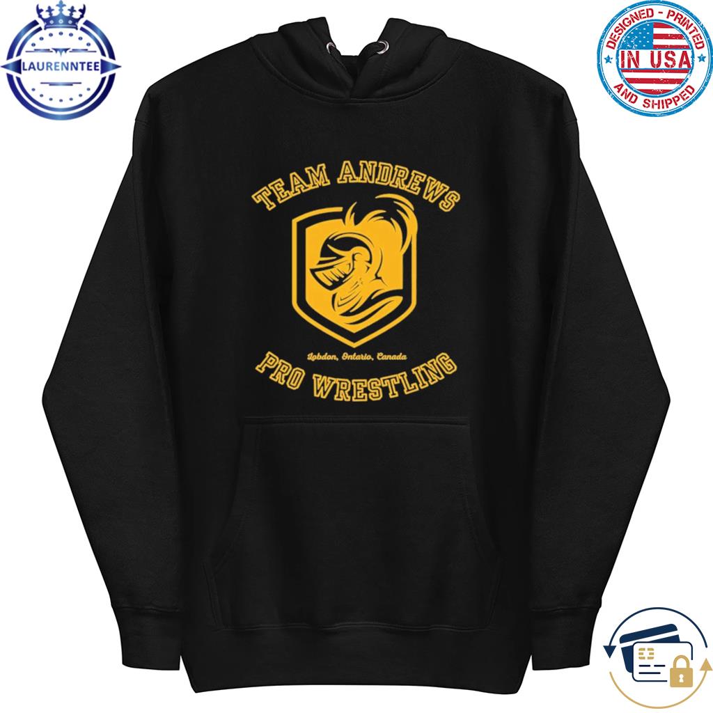 Team andrews Merchandise pro wrestling kc knights s hoodie