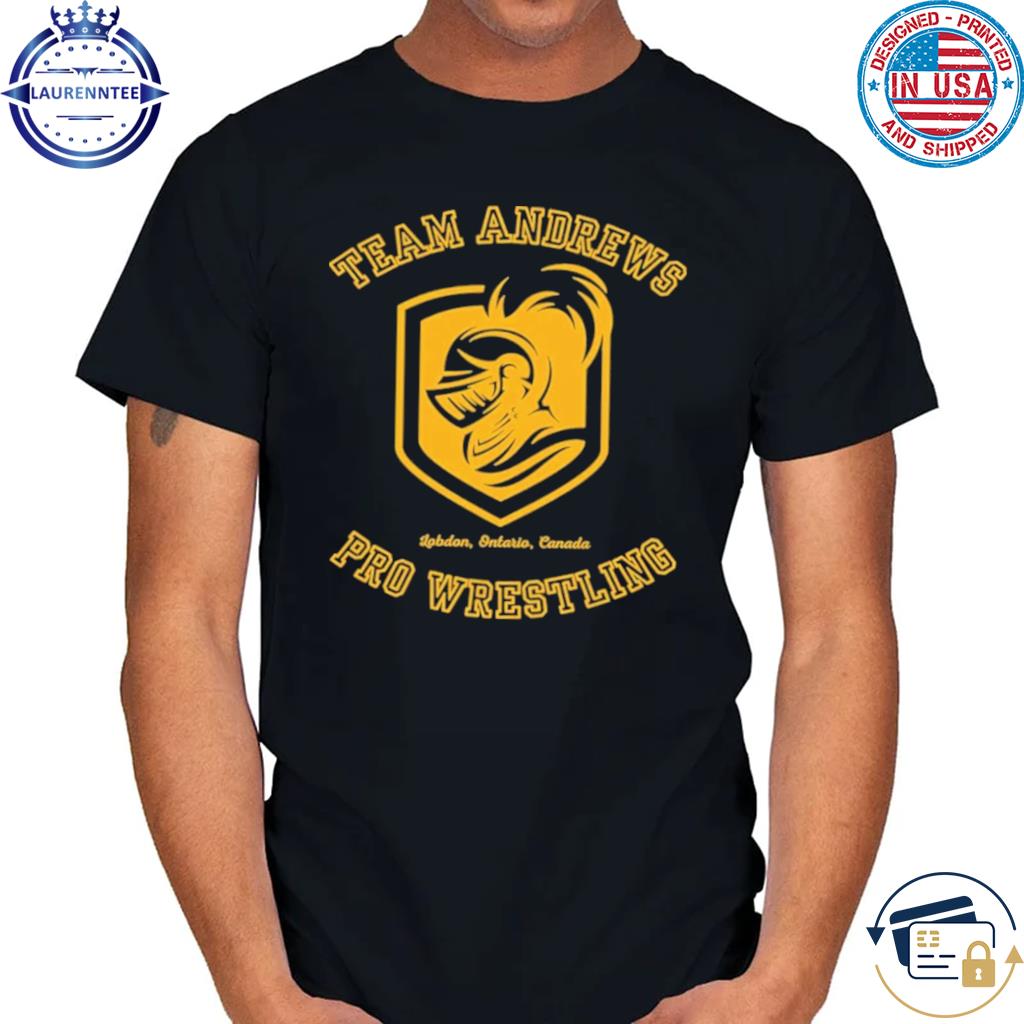 Team andrews Merchandise pro wrestling kc knights shirt