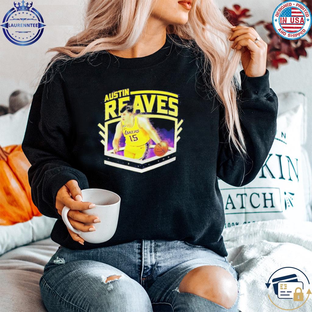 Lakers 15 austin reaves T-shirt, hoodie, sweater, long sleeve and tank top