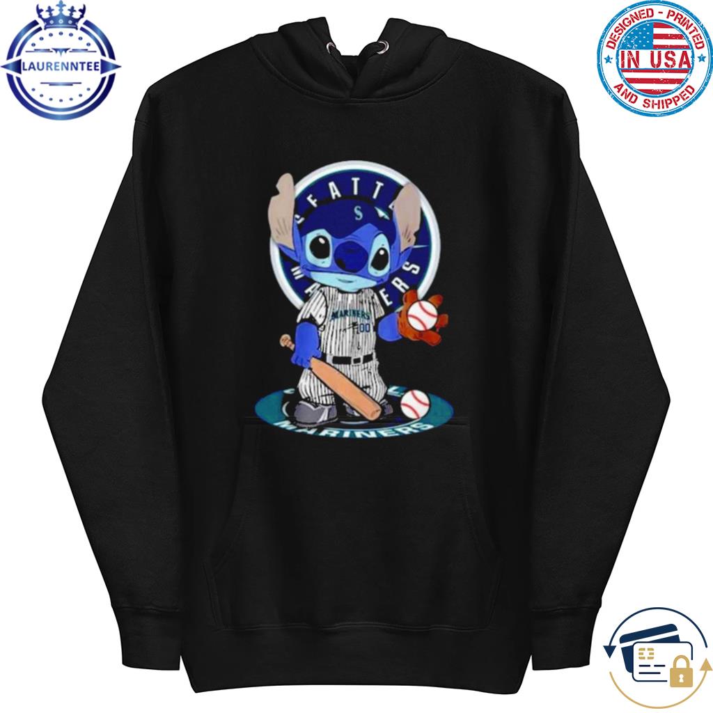 Baby Stitch Seattle Mariners Baseball Logo 2023 Shirt