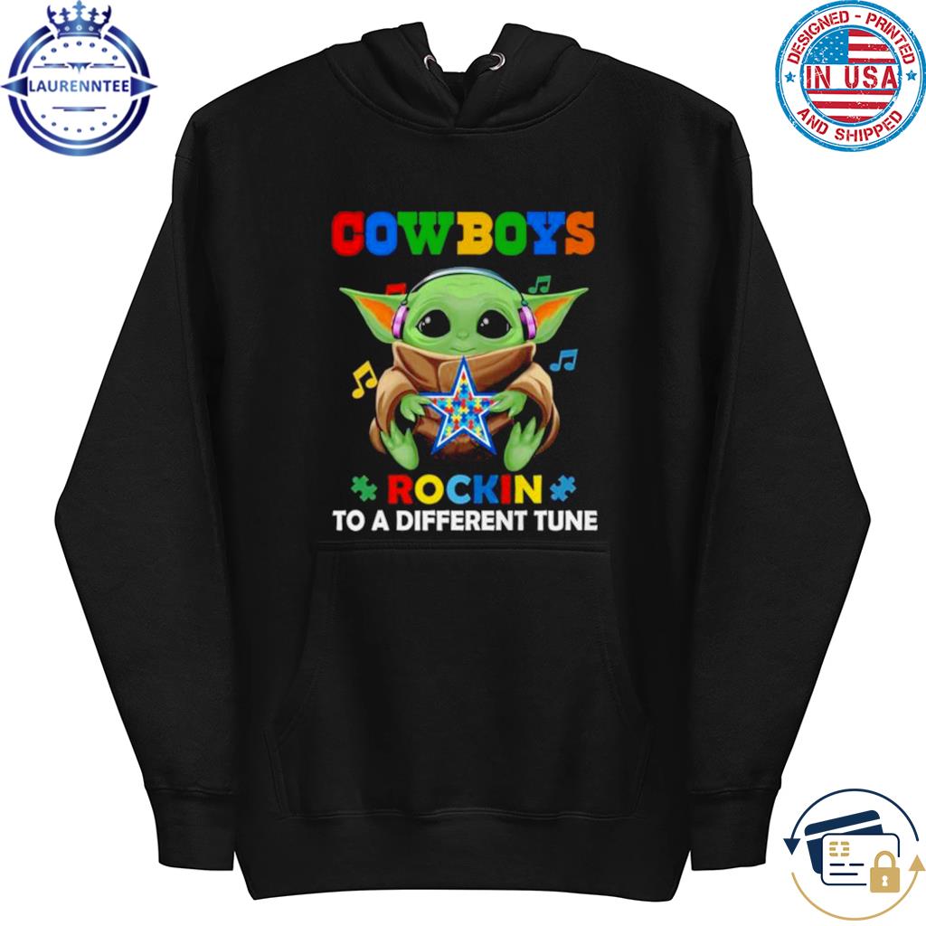 Tops, Baby Yoda Im Dallas Cowboys Fan Shirt