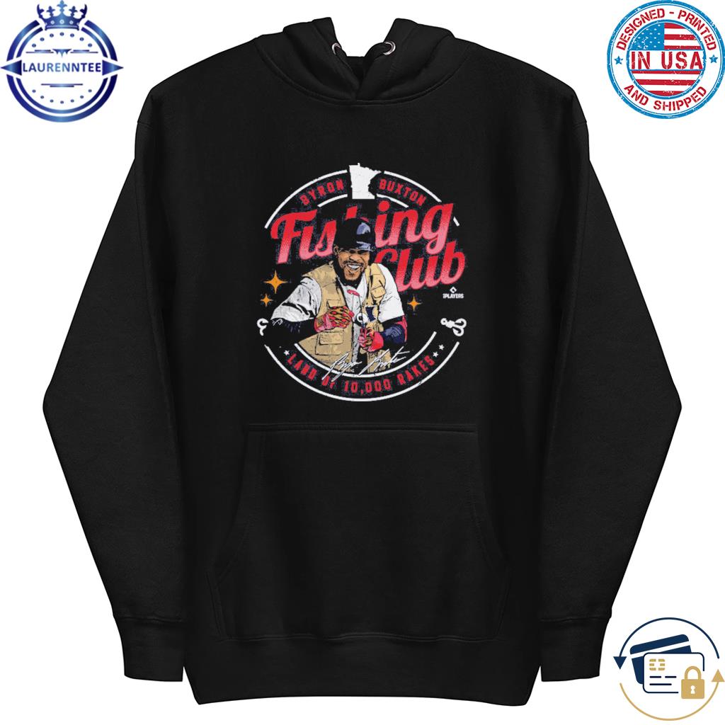 Byron Buxton Minnesota Fishing Club WHT Shirt, hoodie, sweater