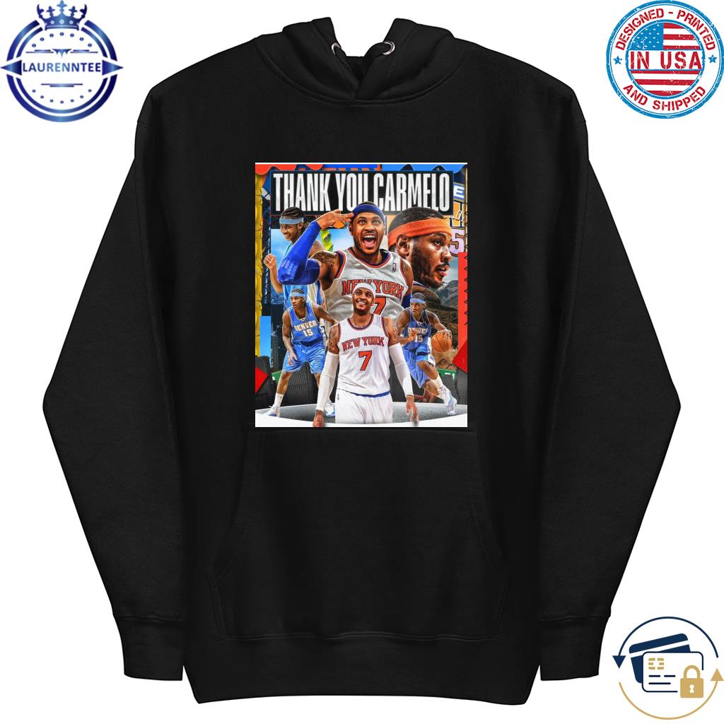 Carmelo Anthony Thank You Carmelo Shirt, hoodie, sweater and long sleeve