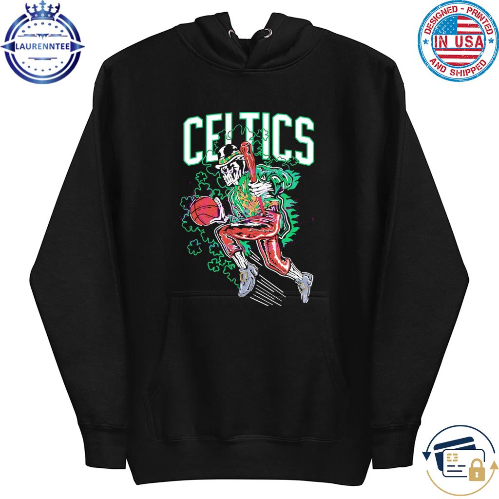 Buy Celtics Clover Skeleton Basketball Boston Celtics Basketball 2023 Nba  Playoff Shirt For Free Shipping CUSTOM XMAS PRODUCT COMPANY