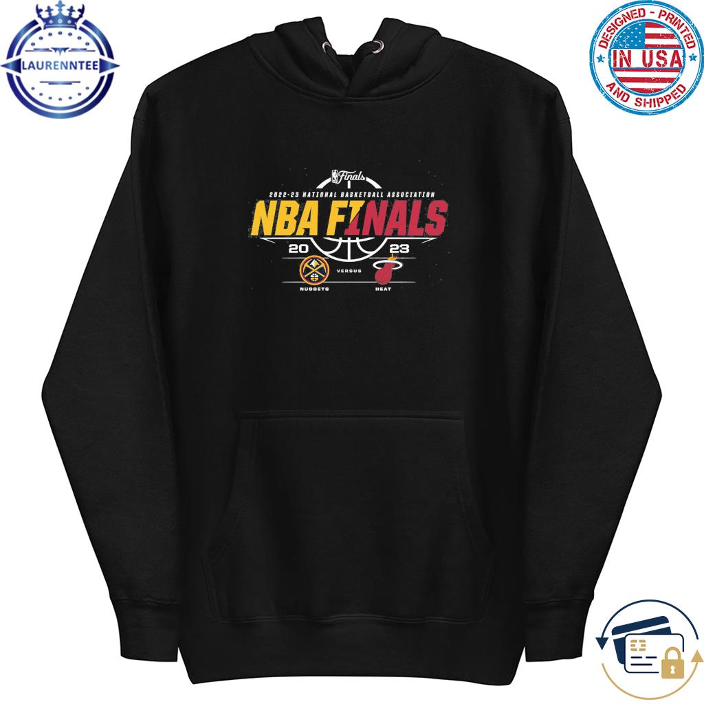 Denver Nuggets vs Miami Heat 2022 2023 National Basketball Association NBA  Finals Matchup logo shirt, hoodie, sweater, long sleeve and tank top