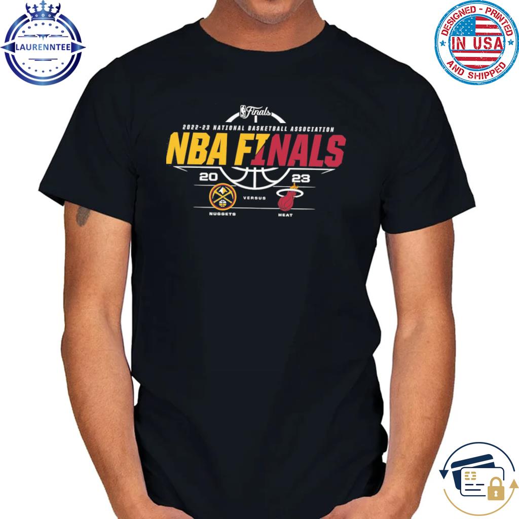 Denver Nuggets vs. Miami Heat Fanatics Branded 2023 NBA Finals Matchup T-Shirt