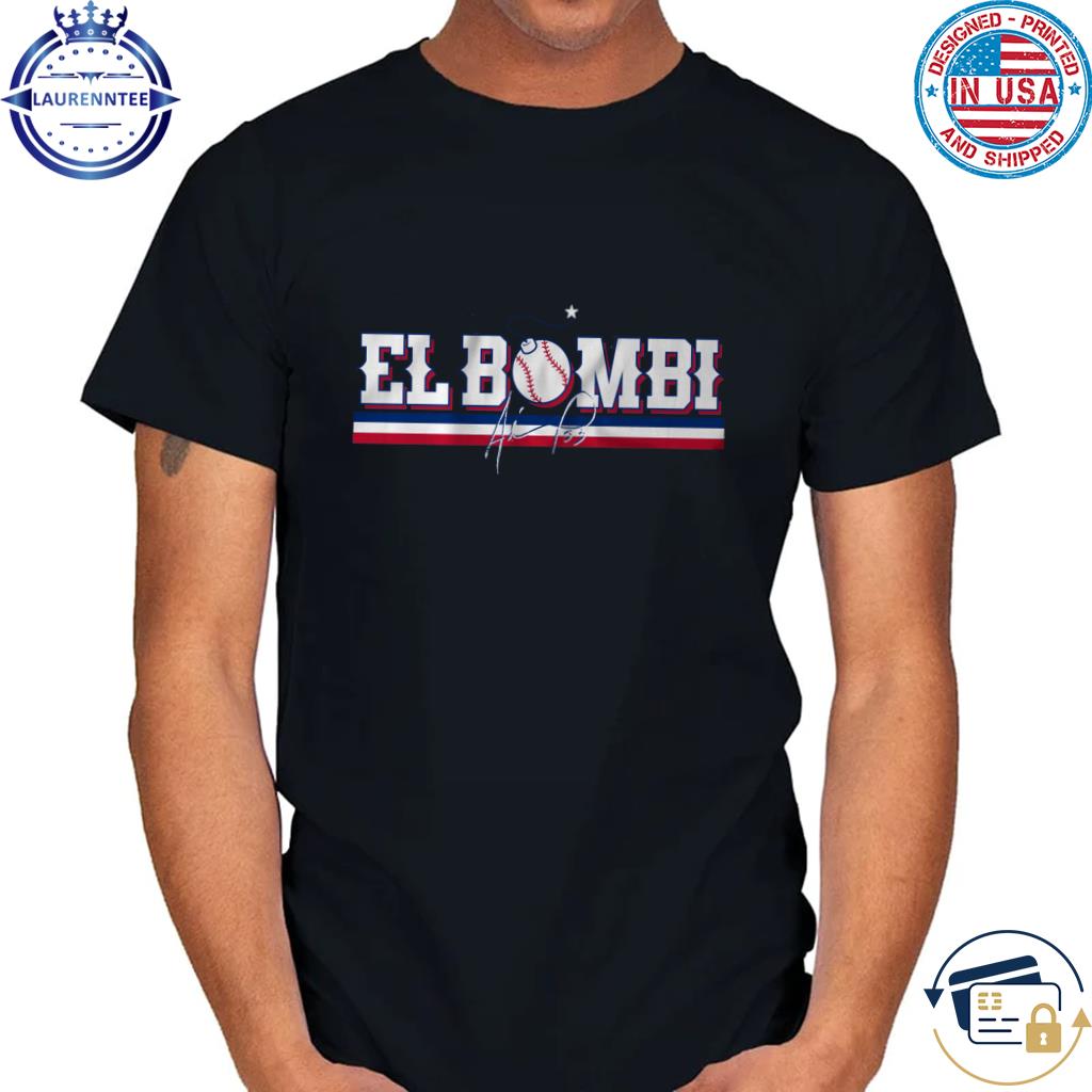 Official adolis Garcia El Bombi Adolis Garcia T-Shirts, hoodie, tank top,  sweater and long sleeve t-shirt