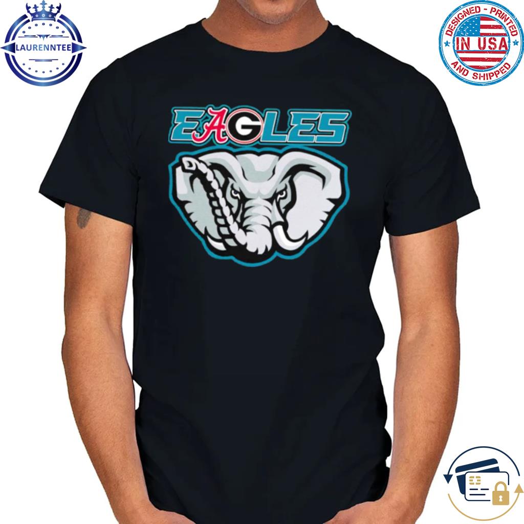 Philadelphia Alabama Georgia Bulldogs Eagles Logo Shirt